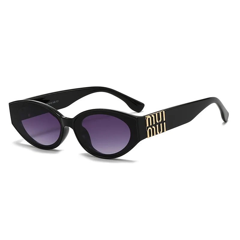 Oval Minimalist Sunglasses