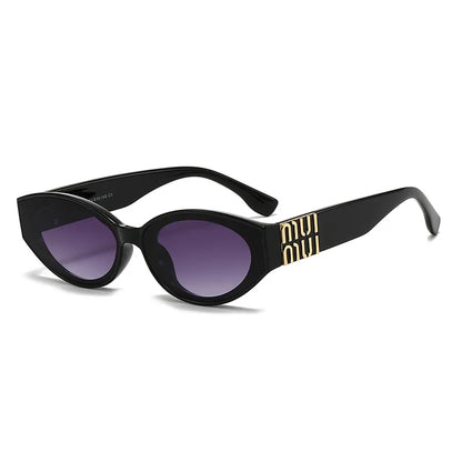 Oval Minimalist Sunglasses