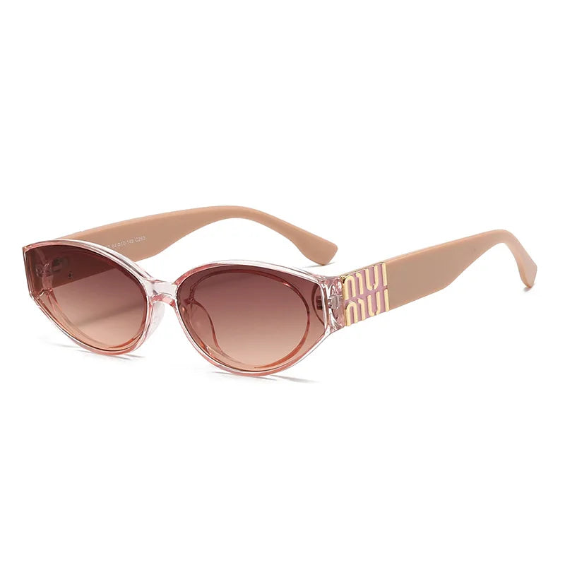 Oval Minimalist Sunglasses