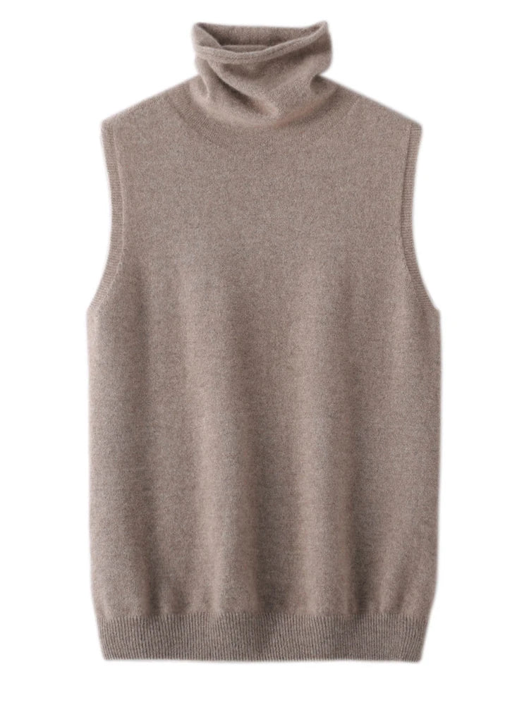 Women's Merino Wool Knit Vest