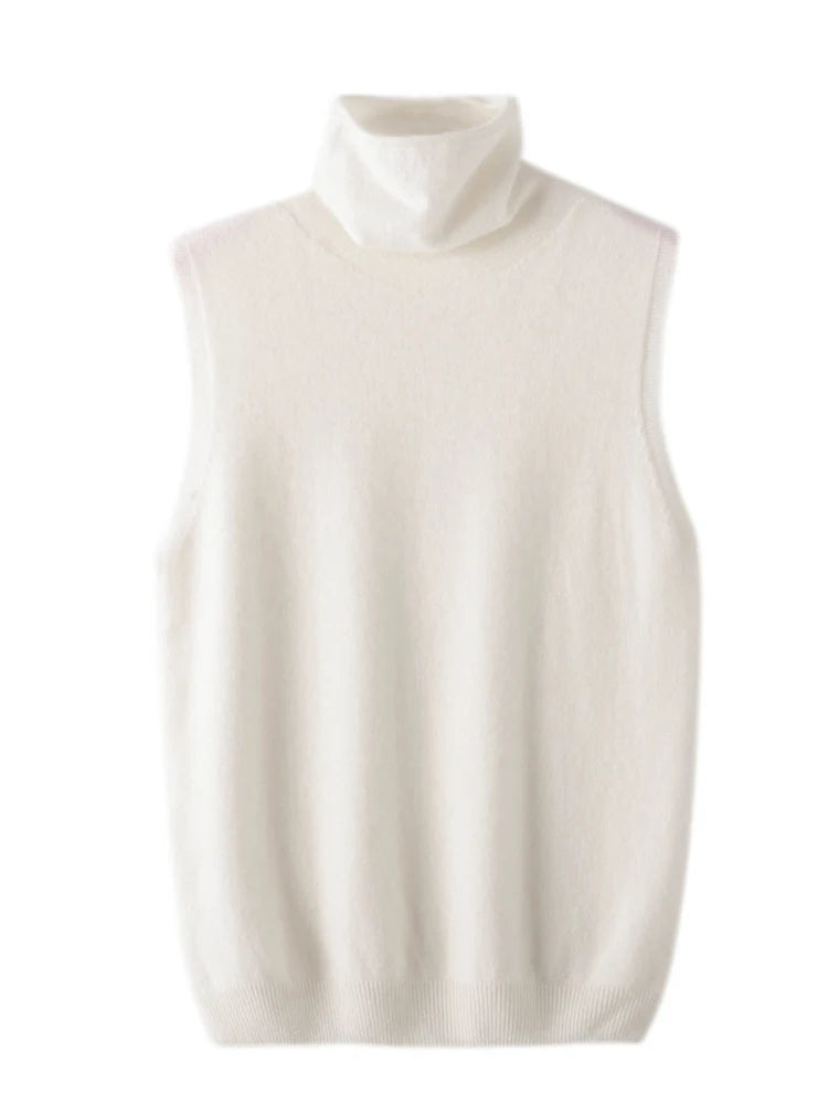 Women's Merino Wool Knit Vest