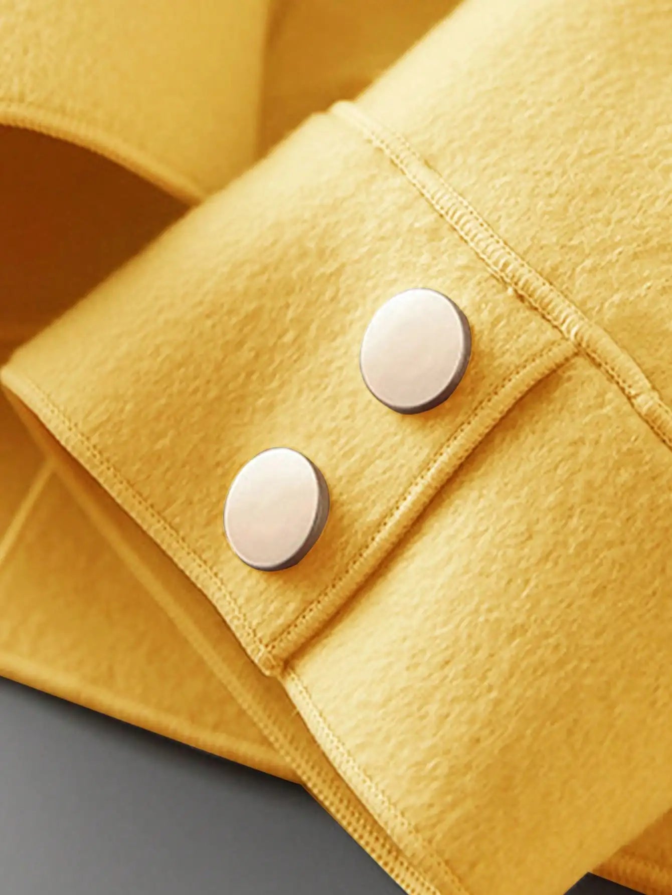 Women's Wool Button Coat