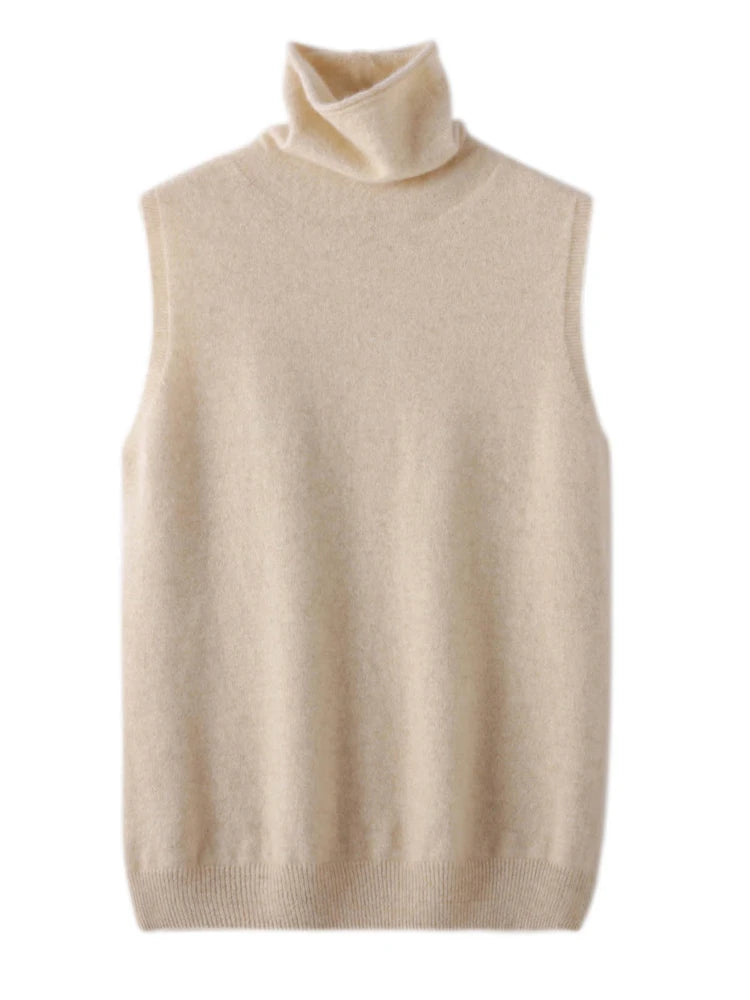 Women's Merino Wool Knit Vest