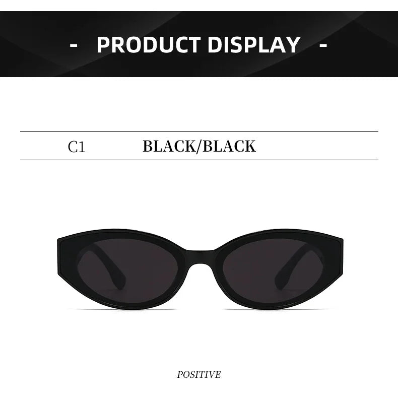 Oval Minimalist Sunglasses