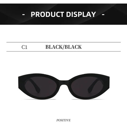 Oval Minimalist Sunglasses