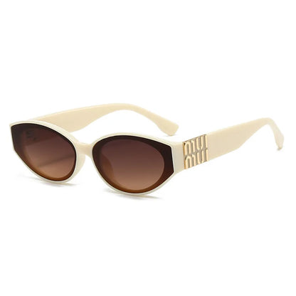 Oval Minimalist Sunglasses
