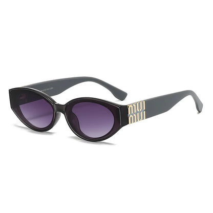 Oval Minimalist Sunglasses