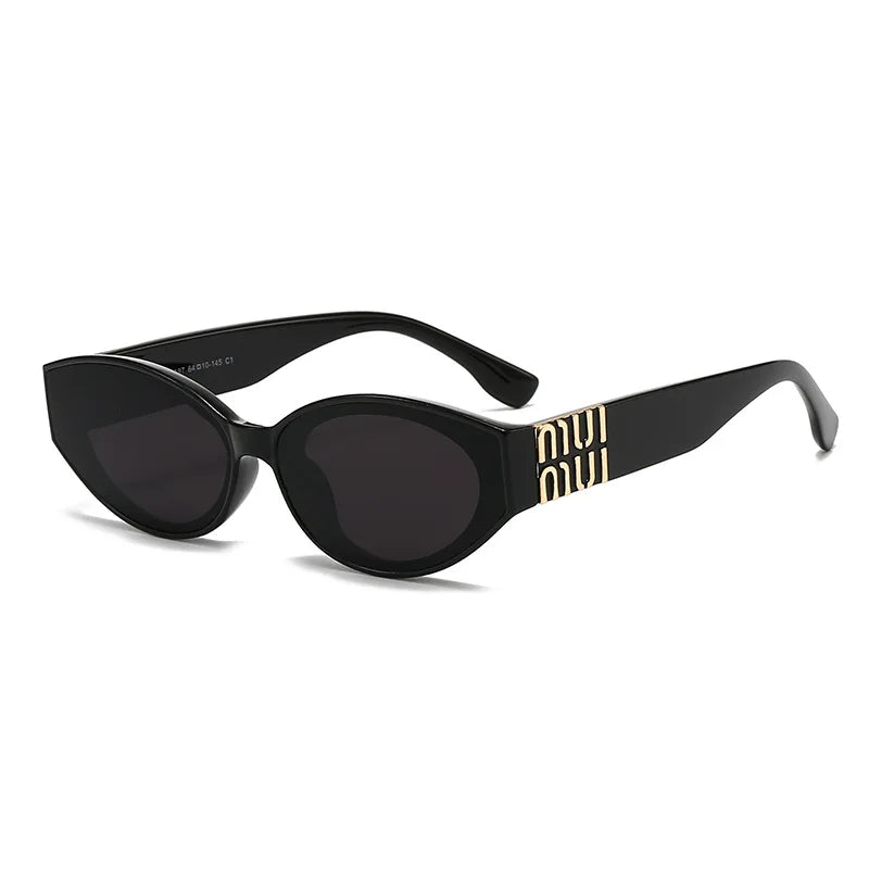 Oval Minimalist Sunglasses